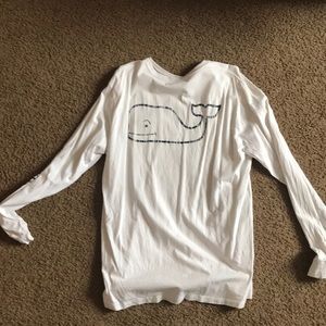 Vineyard Vine White Long Sleeve